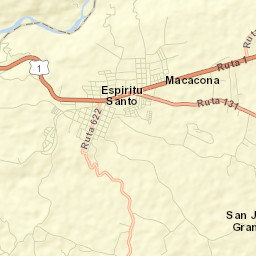 Esparza Street Map