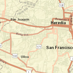 Flores Street Map