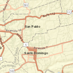 San Pablo Street Map