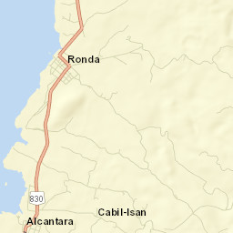 Alcantara Street Map
