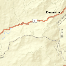 Desamparados Street Map