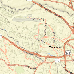San Rafael Street Map