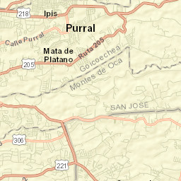 Granadilla Street Map