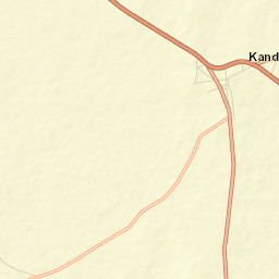 Kandé Street Map