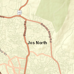 Jos Street Map