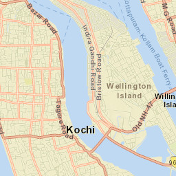 Cochin Street Map