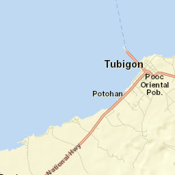 Pinayagan Norte Street Map