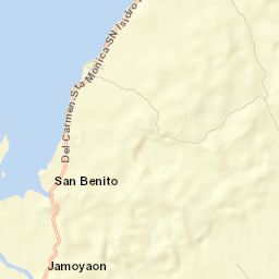 San Benito Street Map