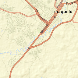 Tinaquillo Street Map