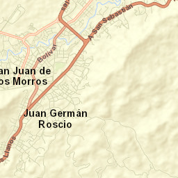 San Juan de los Morros Street Map