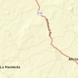 Alicia Street Map