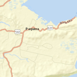 Paquera Street Map