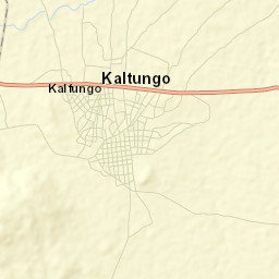 Kaltungo Street Map