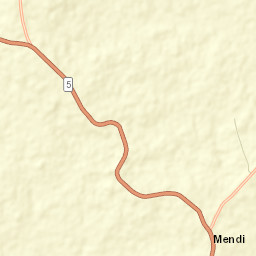 Mendī Street Map
