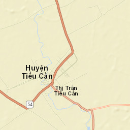 Huyện Tiểu Cần Street Map