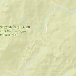 Amphoe Ko Pha-ngan Street Map