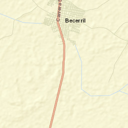 Becerril Street Map