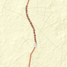 North Shewa Zone Street Map