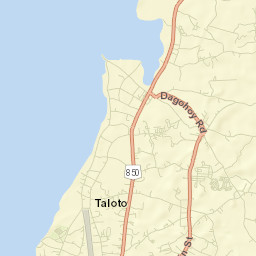 De la Paz Street Map