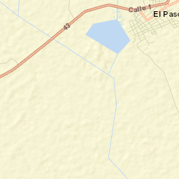 El Paso Street Map