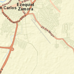 San Carlos Street Map