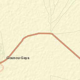 Gounou Gaya Street Map