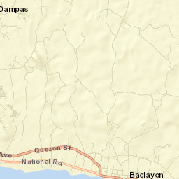 Baclayon Street Map