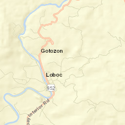 Loboc Street Map