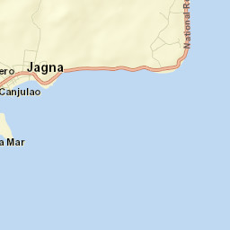 Jagna Street Map