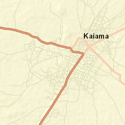 Kaiama Street Map