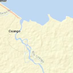 Playa Chiquita Street Map