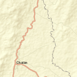 Chalán Street Map