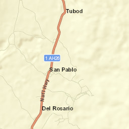 Tubod Street Map