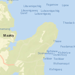 Gagil Municipality Street Map