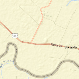 Sixaola Street Map