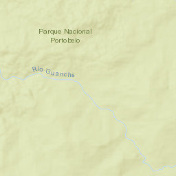 Distrito de Portobelo Street Map