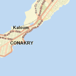 Camayenne Street Map