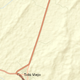 Tolú Viejo Street Map