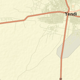 Yendi Street Map