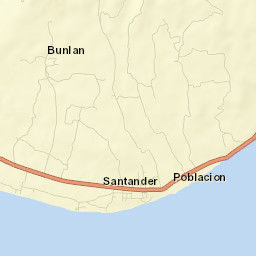 Santander Poblacion Street Map