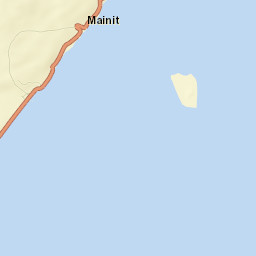Mainit Street Map