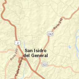 San Isidro Street Map