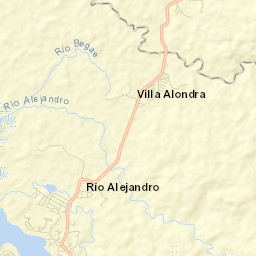 Río Alejandro Street Map
