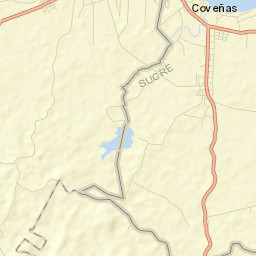 Coveñas Street Map