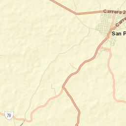 San Pedro Street Map