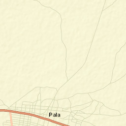 Pala Street Map