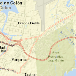 Las Margaritas Street Map