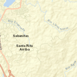 Santa Rita Arriba Street Map
