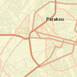 Parakou Street Map