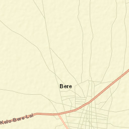 Béré Street Map